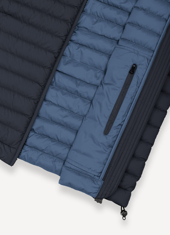 Gilet in piuma leggera con coulisse  image number 6