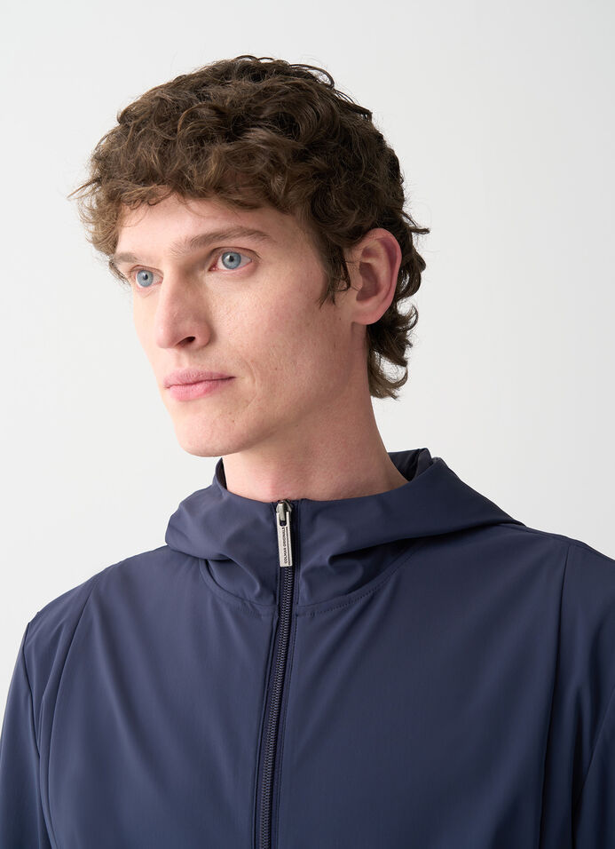 Stretch jacket with hood image number 2