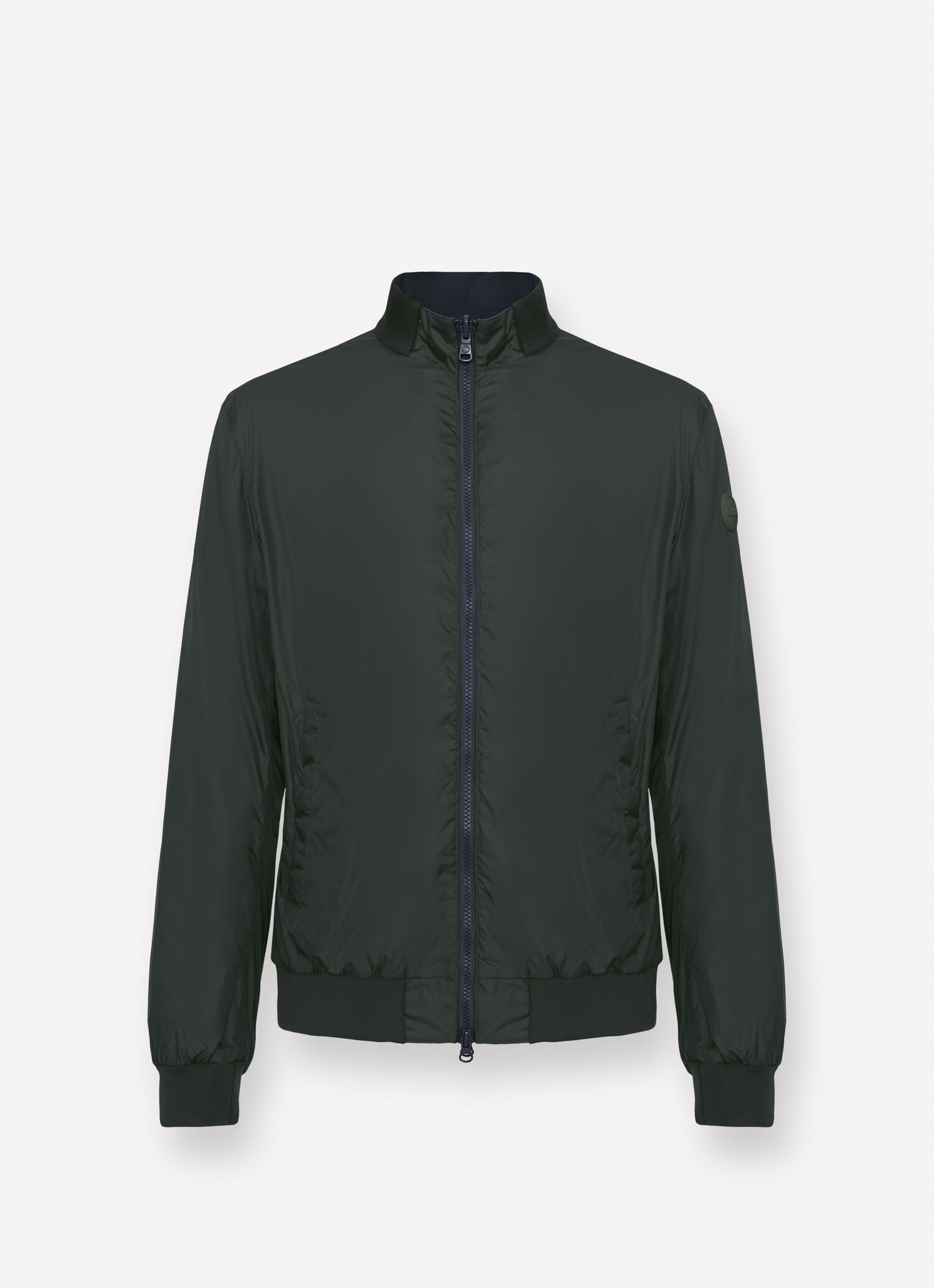 Reversible bomber jacket - NAVY BLUE - BOTANICAL GREEN | Colmar