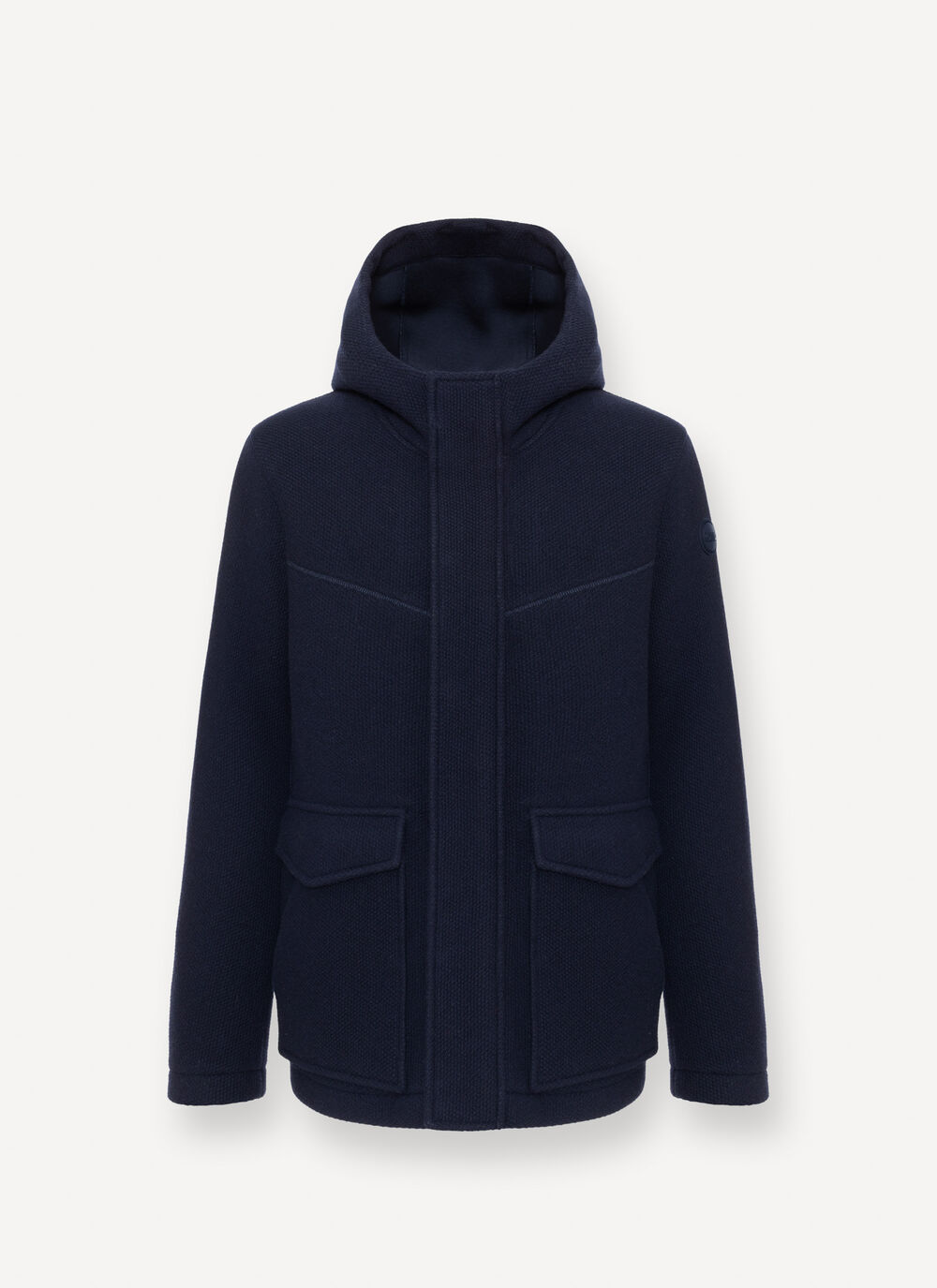 Pique coat with hood image number 4