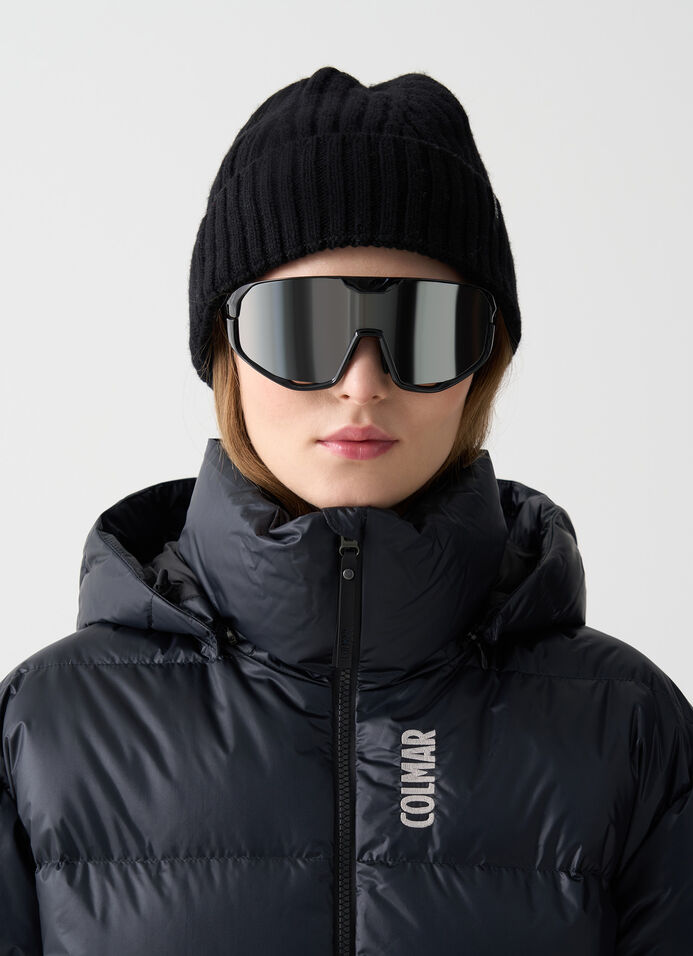 Puffy padded ski jacket image number 2