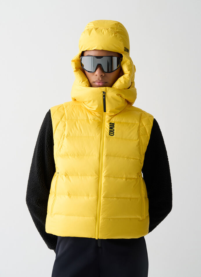 Puffy padded gilet image number 1