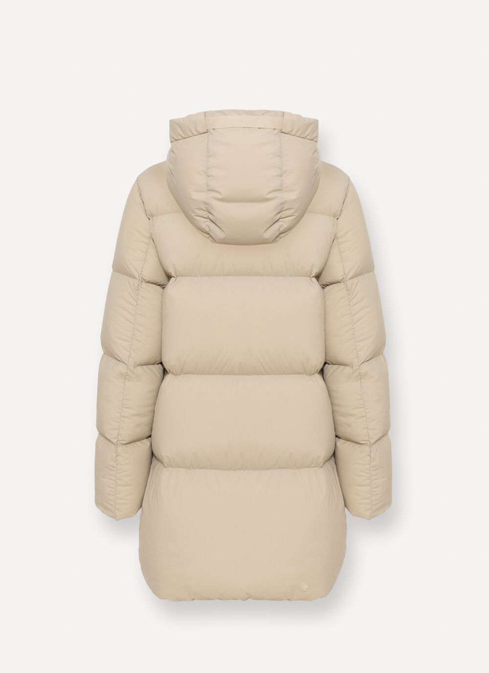 Stretch-Daunenmantel mit Tunnelzug image number 5