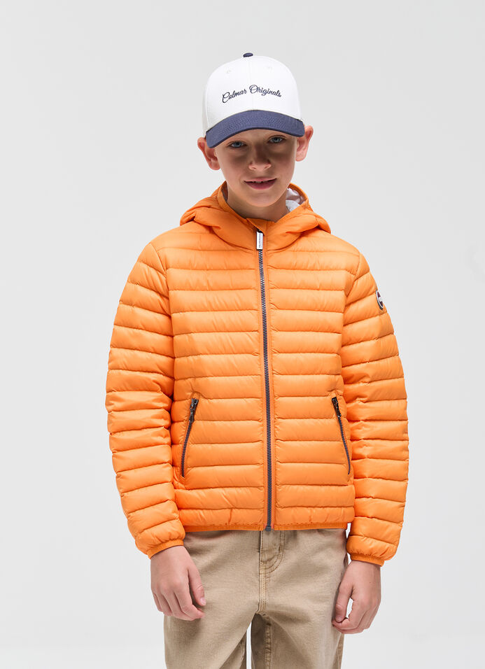 Lightweight Hooded Down Jacket