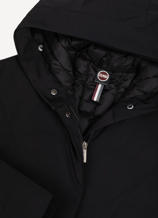 Waterproof down jacket