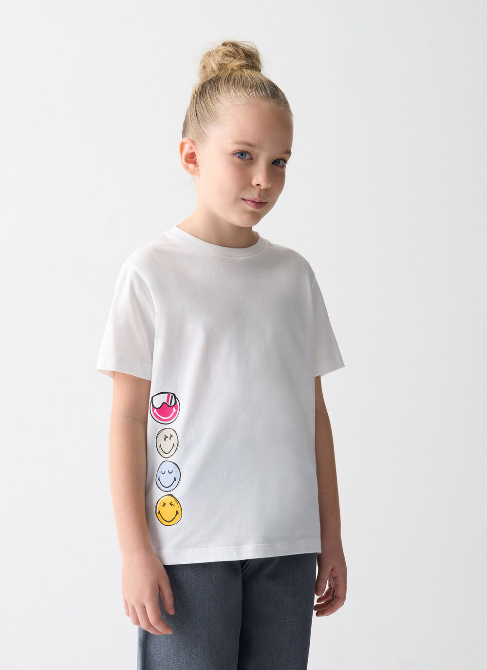 T-shirt with SmileyWorld&reg; print image number 1