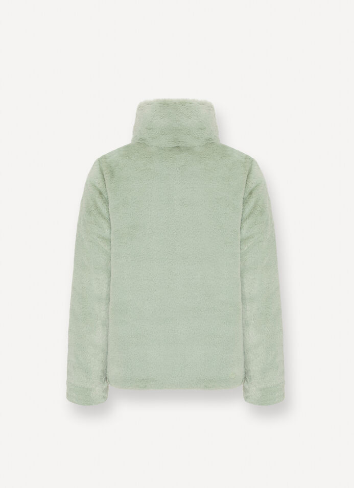 Doudoune réversible en imitation fourrure image number 5