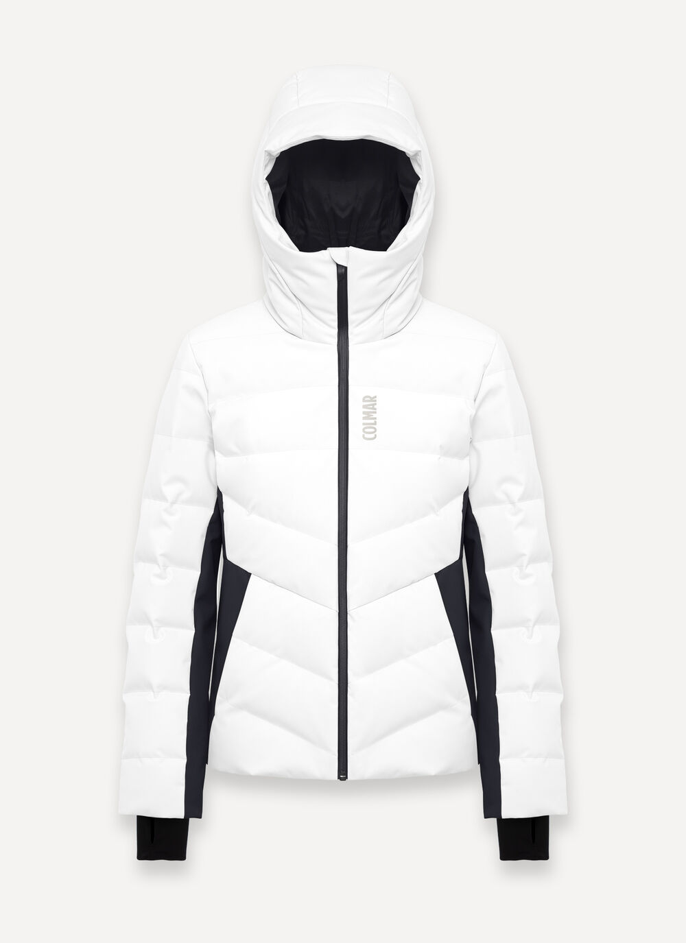 Shaping padded ski jacket image number 4