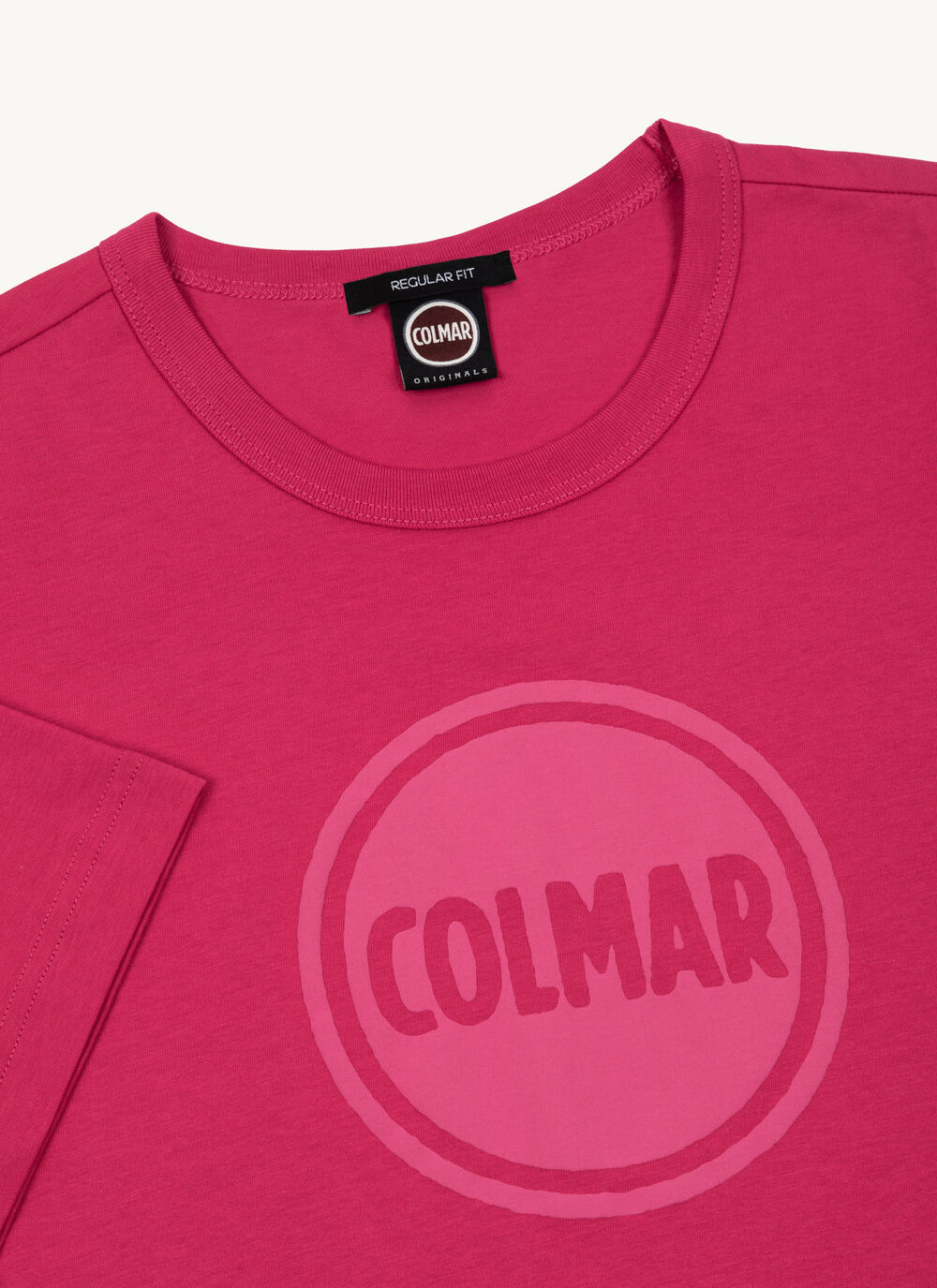 100% cotton T-shirt with logo image number 5