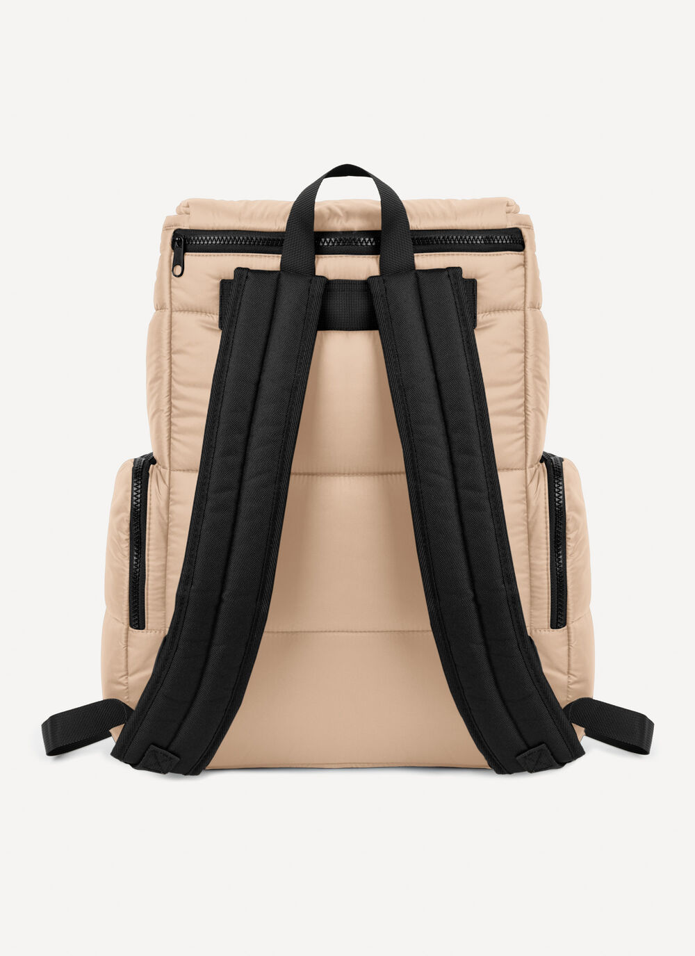 Zaino unisex trapuntato con tasconi image number 2