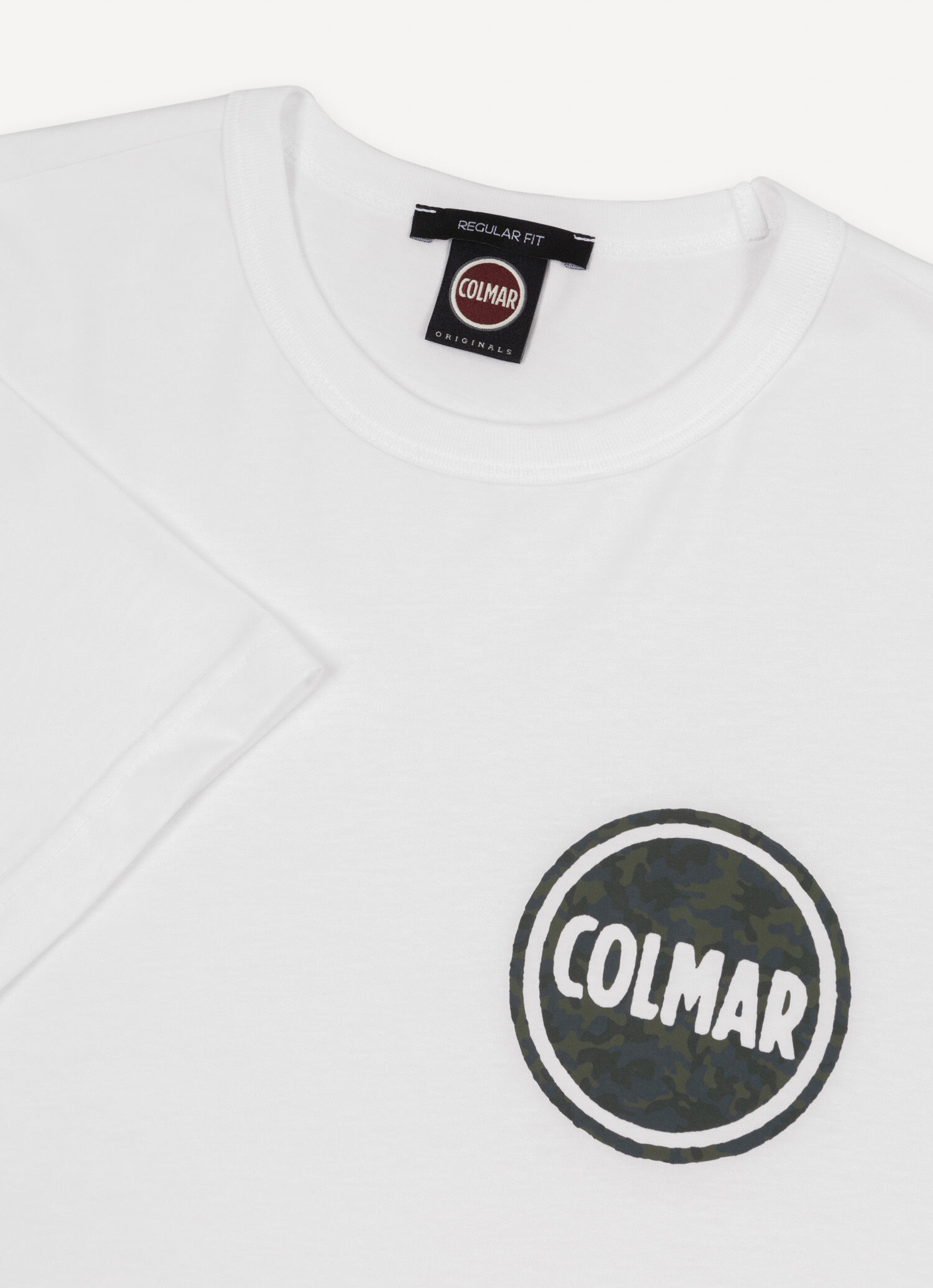 Tシャツ・カットソー COLMAR Men T-shirt White 75456SH 01 Colmar Originals SHORT-SLEEVED - T-shirt basic - white
