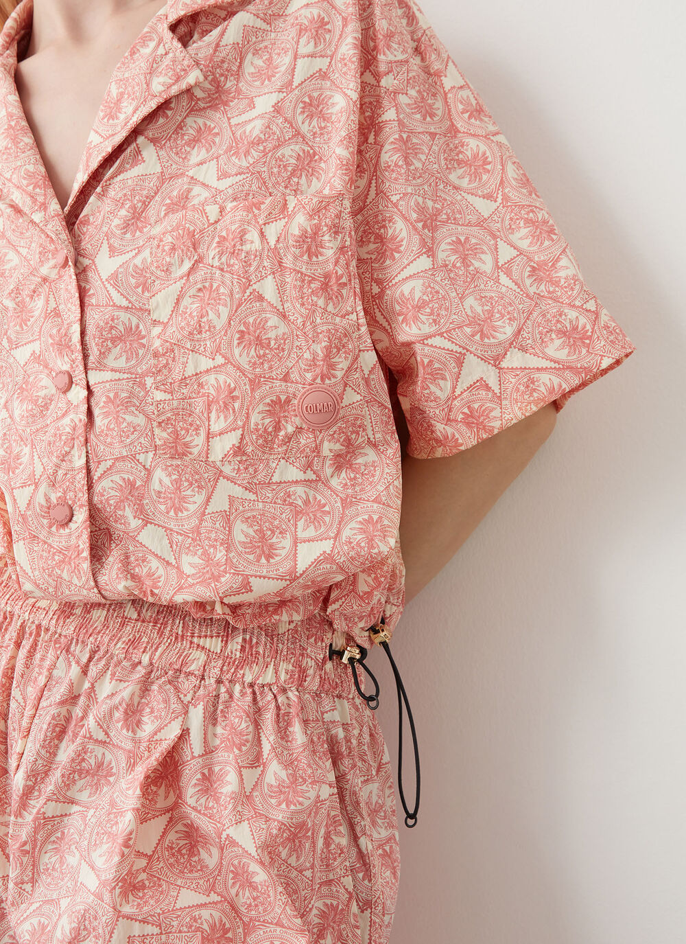 Shirt in water-repellent nylon image number 1