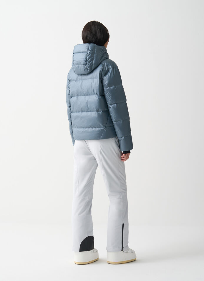 Puffy padded ski jacket image number 3