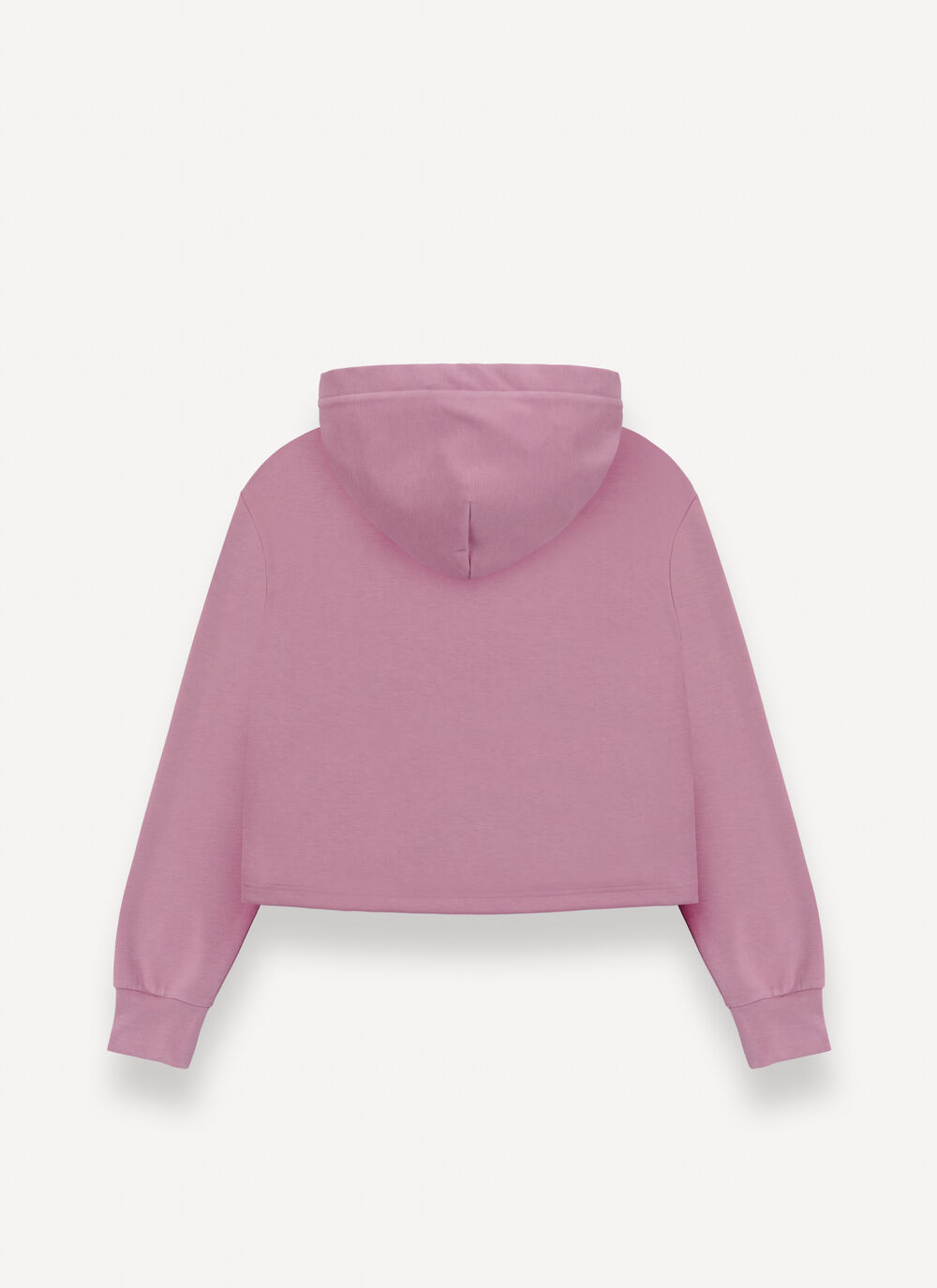 Cropped cotton modal T-shirt image number 5