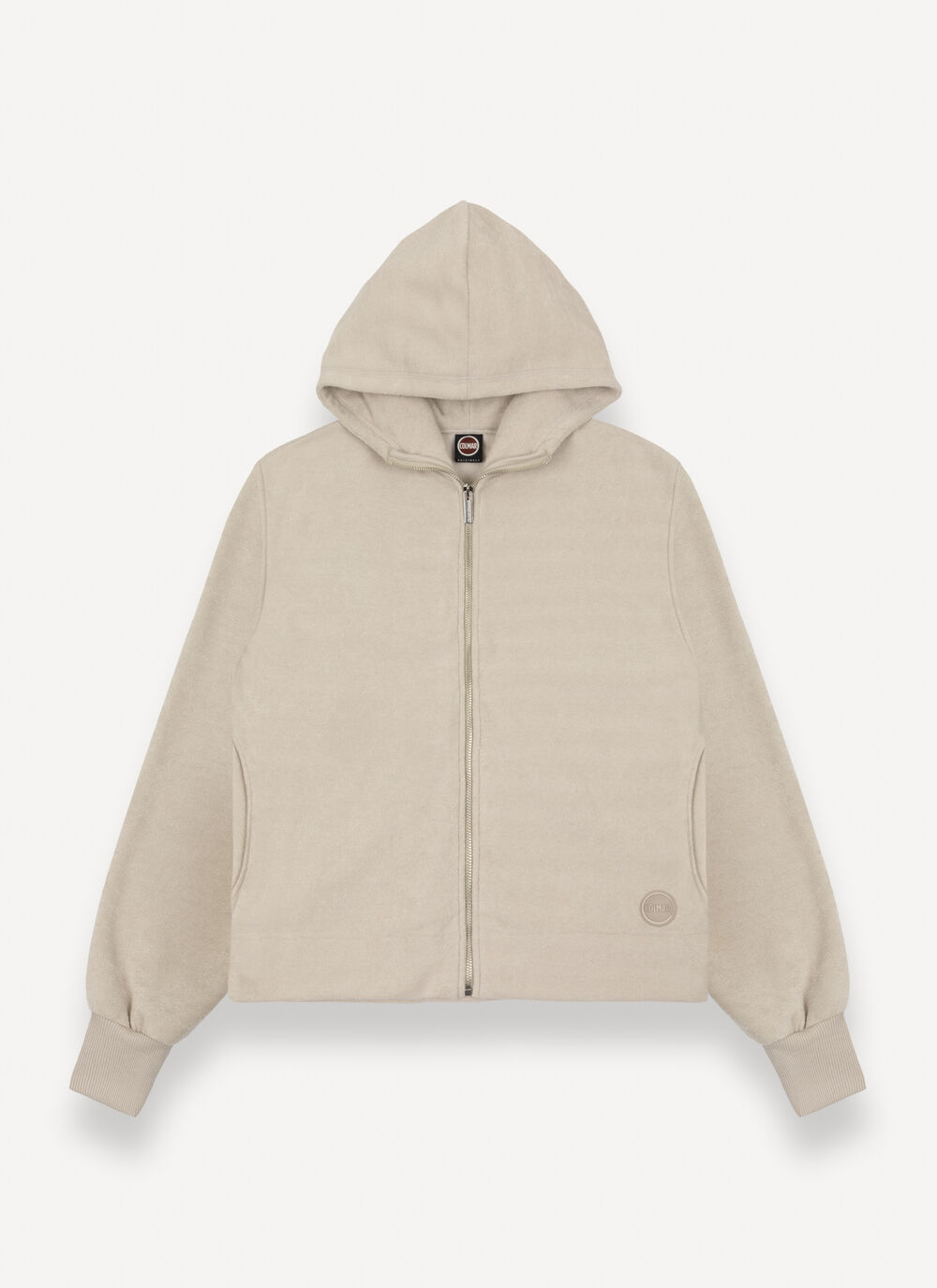 Sweat-shirt &agrave; capuche en bouclette  image number 4