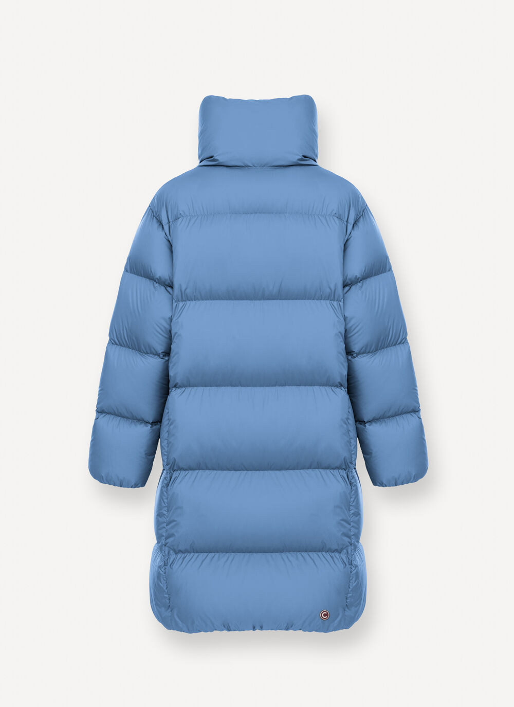 Lange Oversize-Daunenjacke mit Maxikragen image number 5