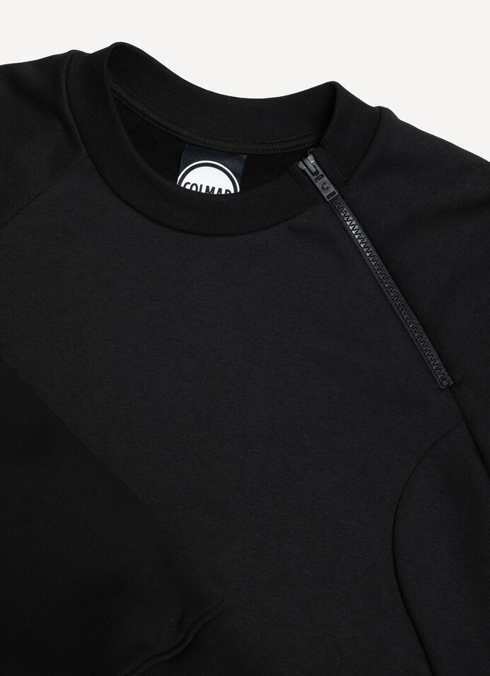 Sweatshirt with zip-up neck image number 5