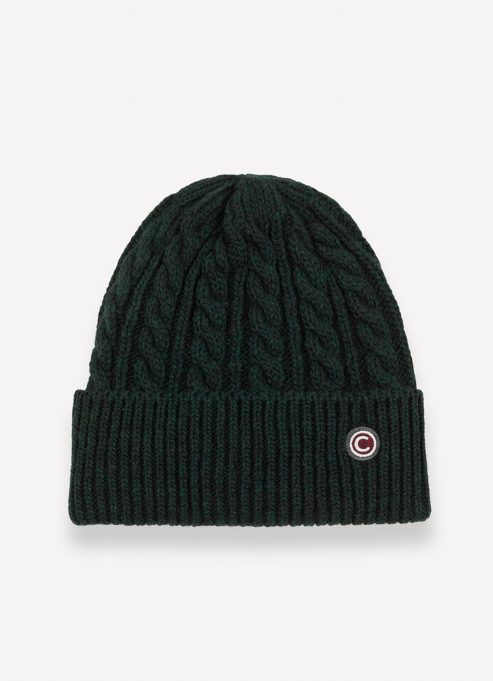 Unisex cable-knit hat image number 1