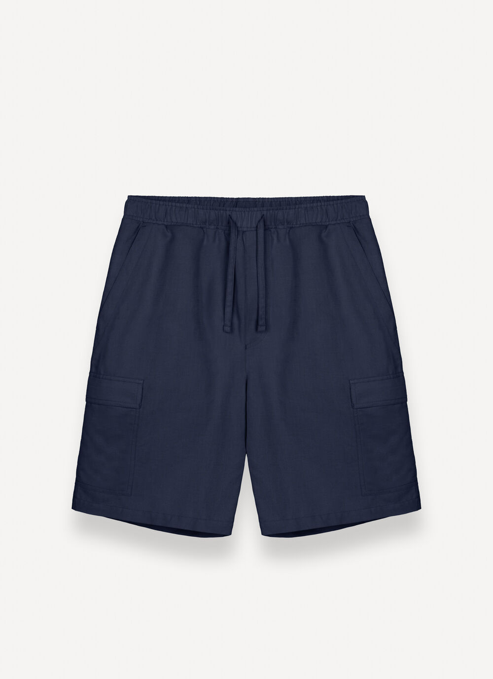 Linen safari shorts image number 4