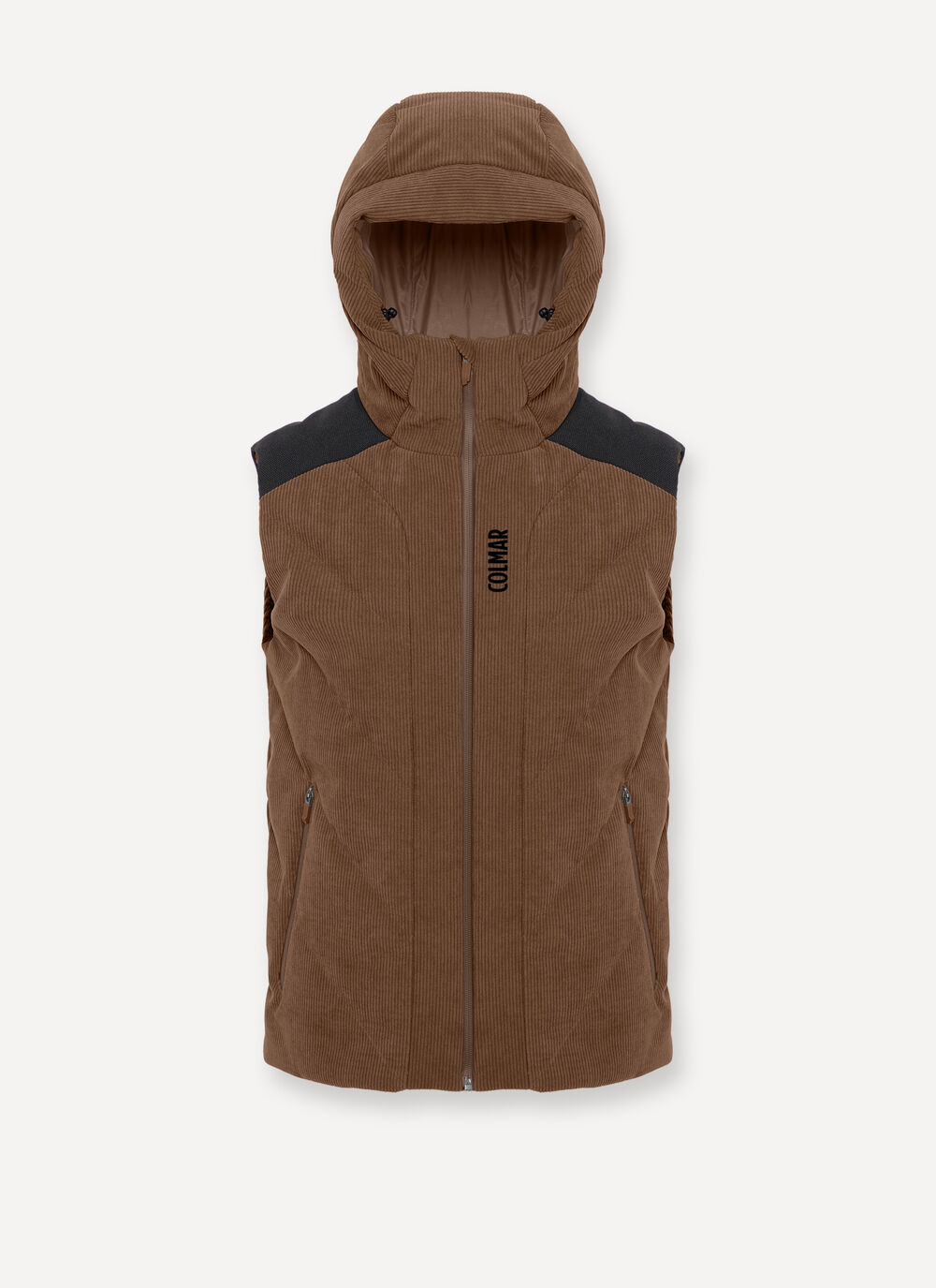 Pufferweste aus Samt image number 4