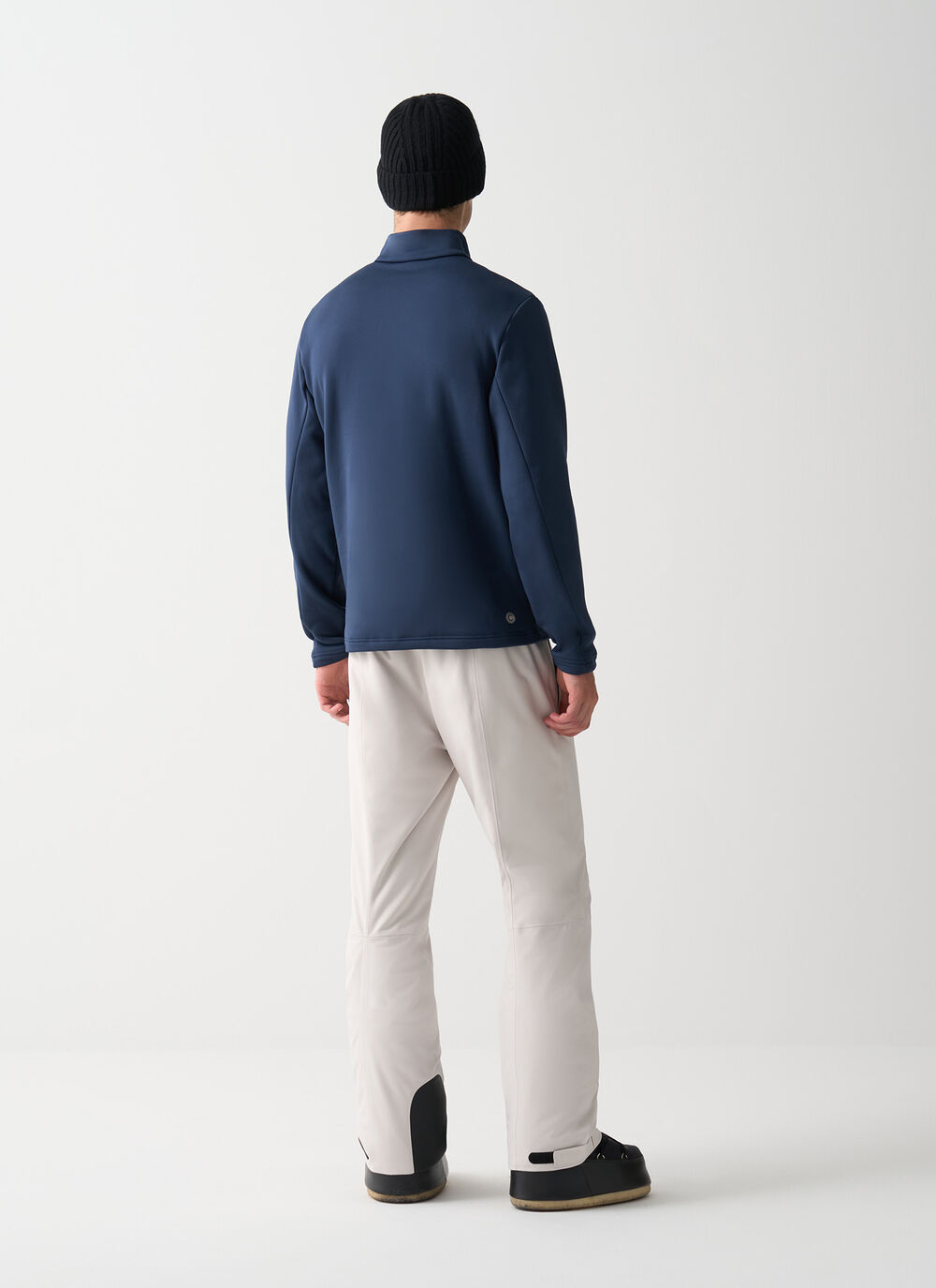 Half-zip stretch ski fleece image number 3