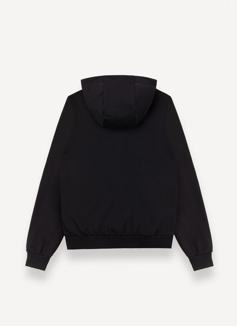 Full-zip sweatshirt with nylon details image number 5
