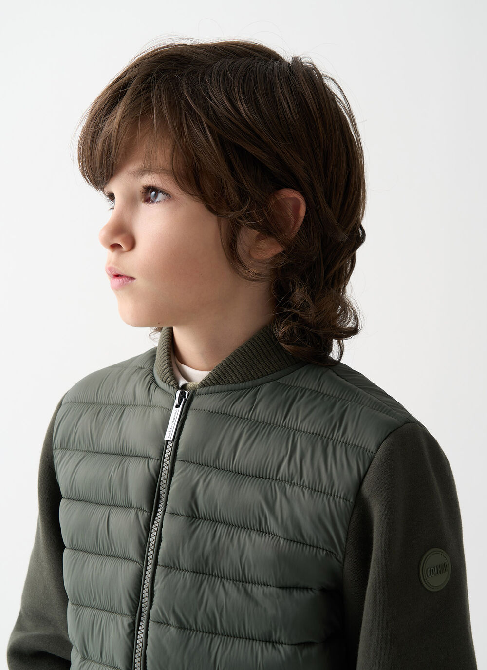 Jacket with fleece sleeves image number 2