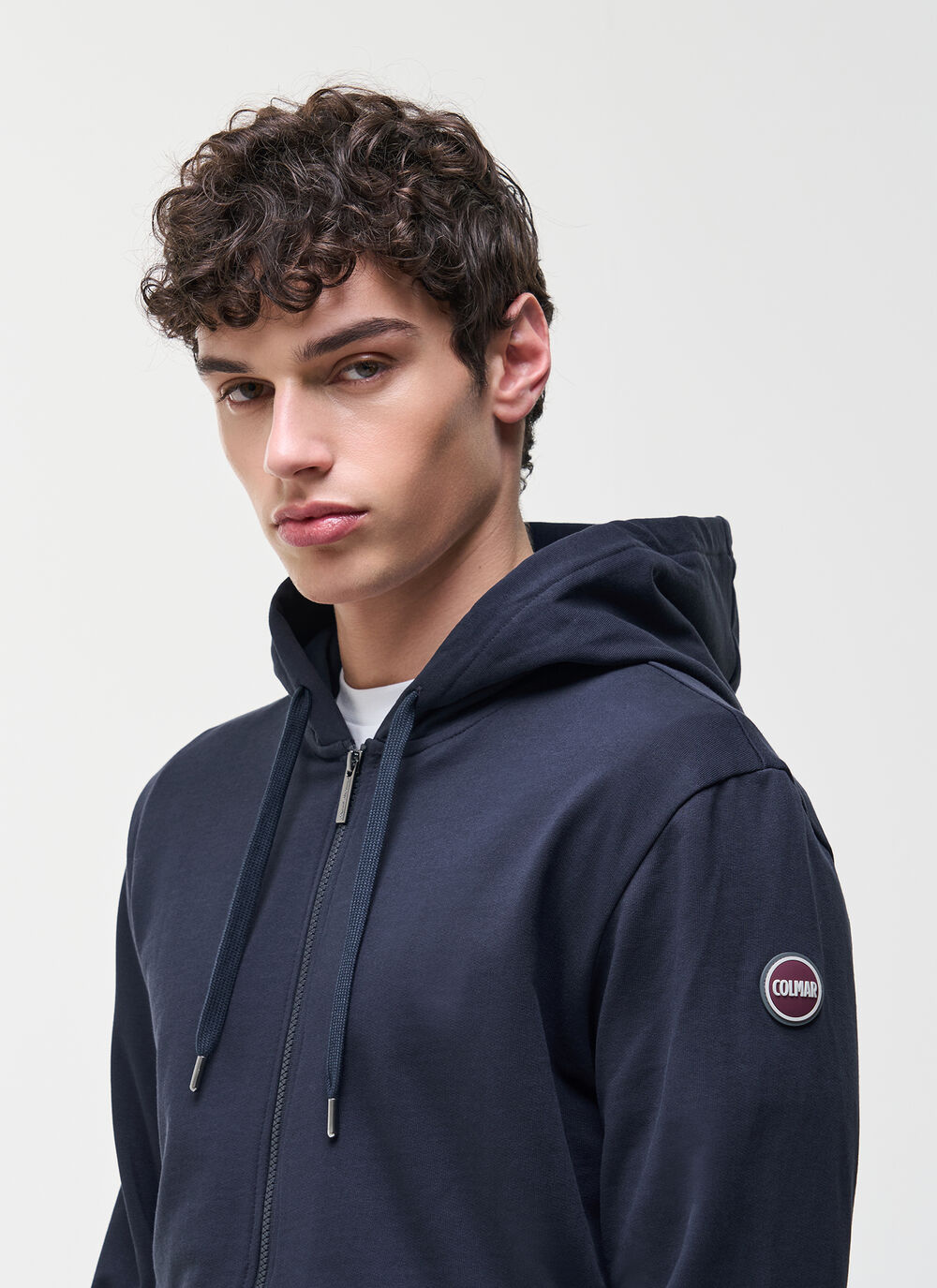 Full-zip hooded sweatshirt image number 2