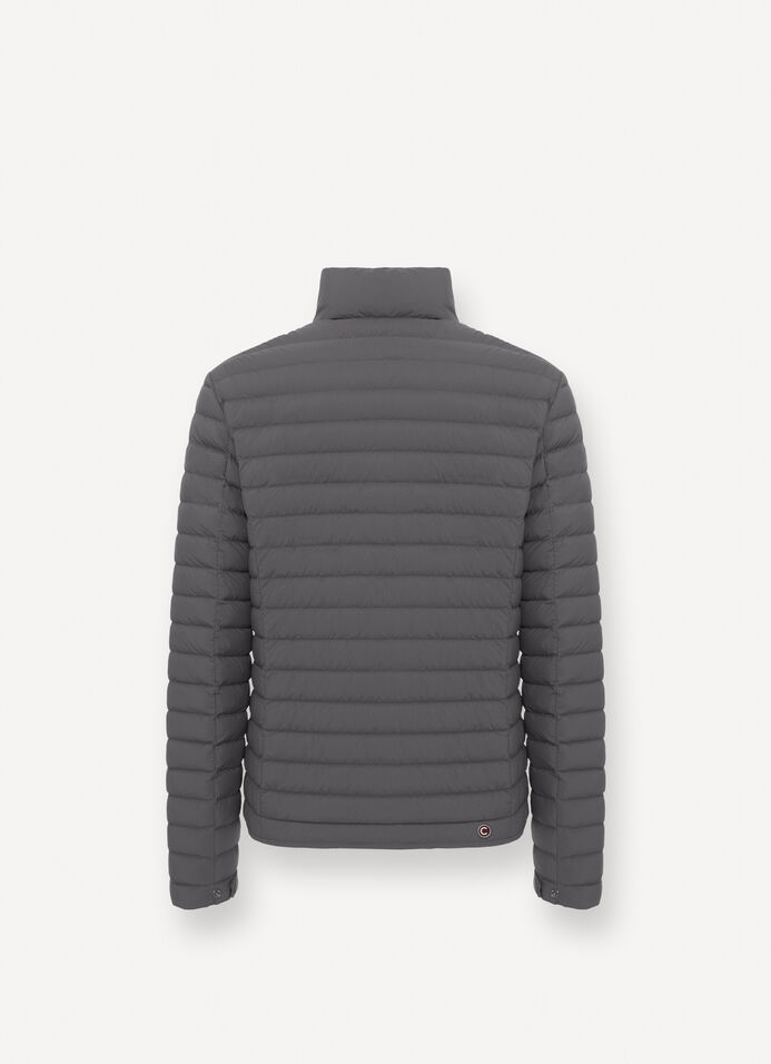 Leichte Daunenjacke mit wattiertem Kragen  image number 5