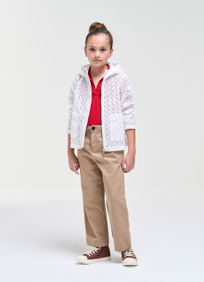 Broderie anglaise jacket