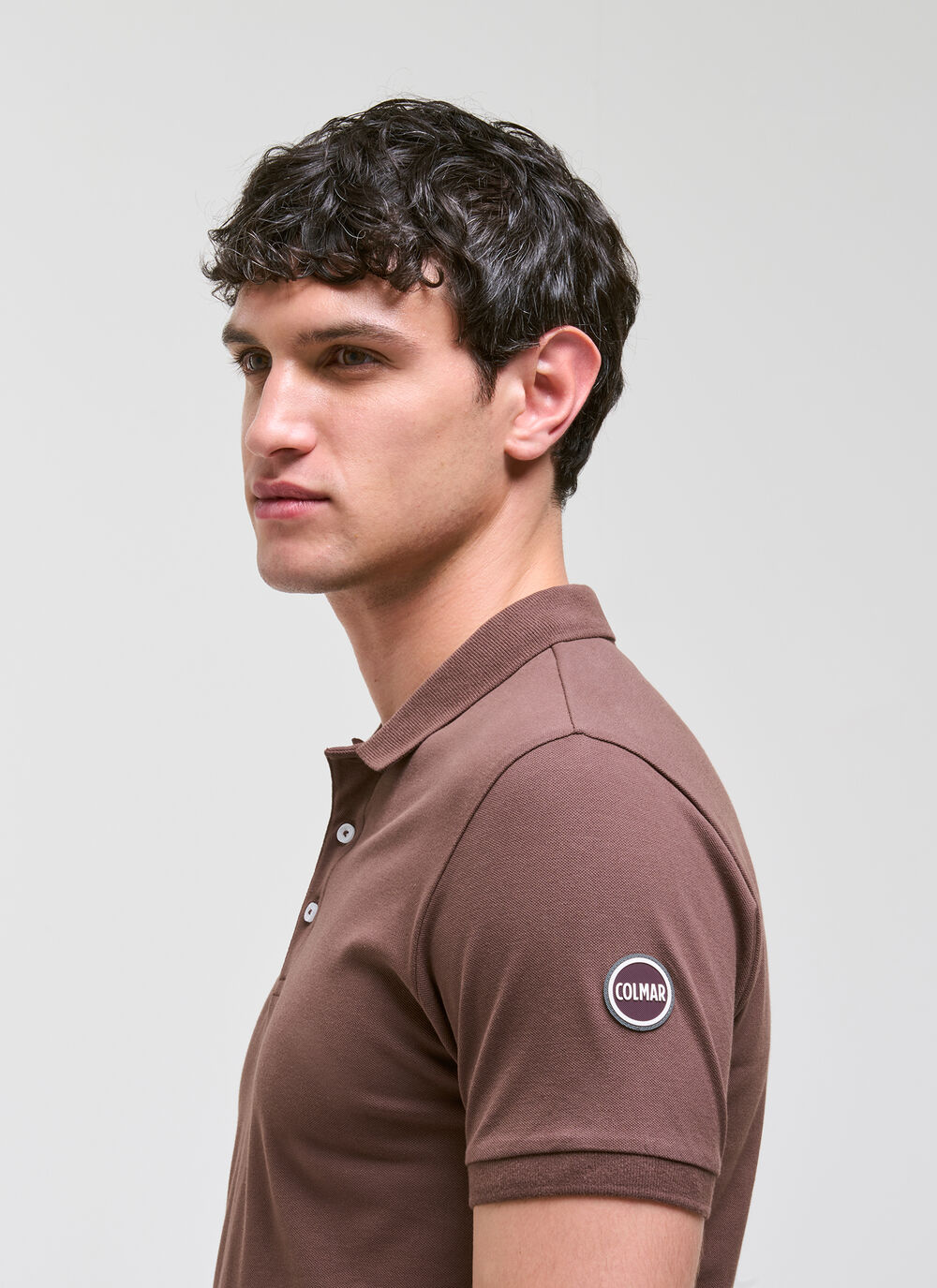 Stretch piqu&eacute; polo shirt image number 2