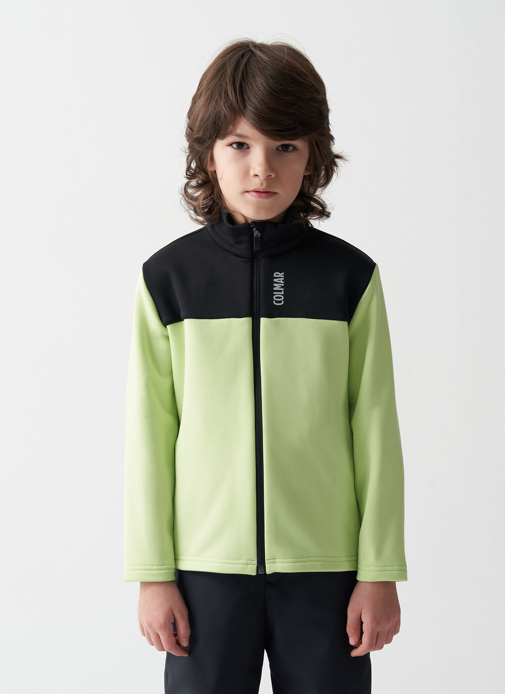 Boy's two-tone ski fleece image number 1