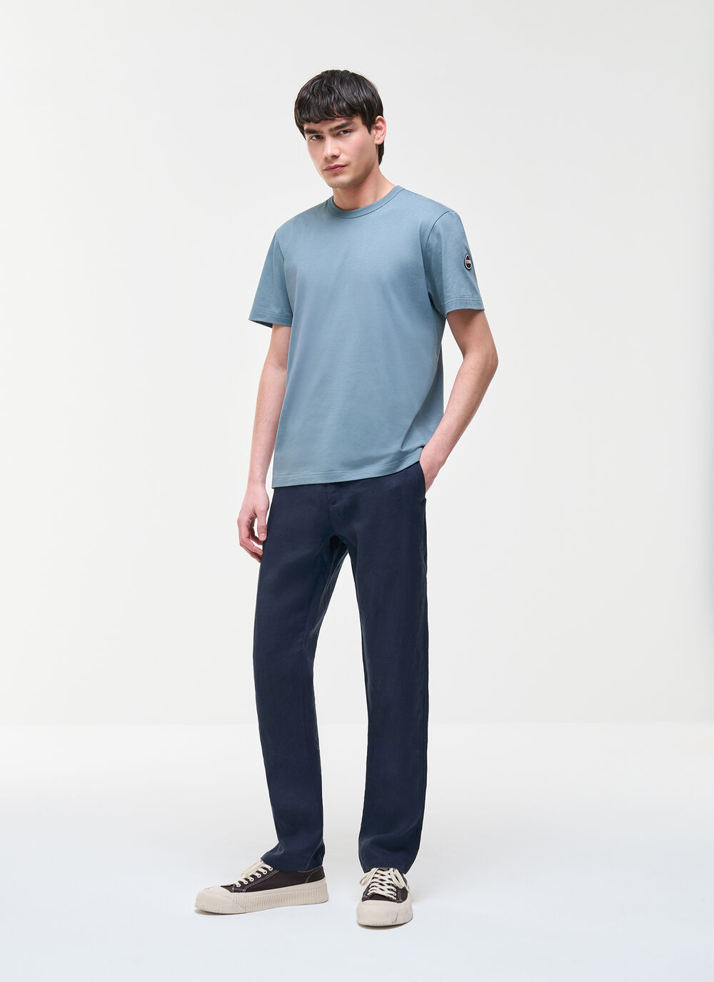 Cotton logo T-shirt image number 1