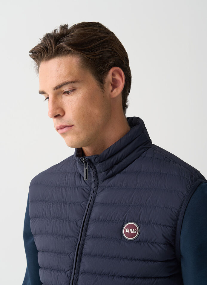 Gilet in piuma leggera con coulisse  image number 2