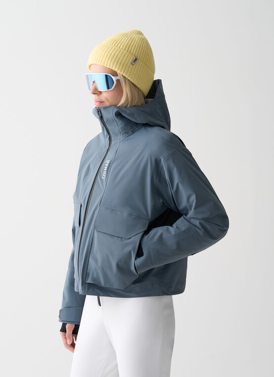 Shelljacke mit Daunenfüllung