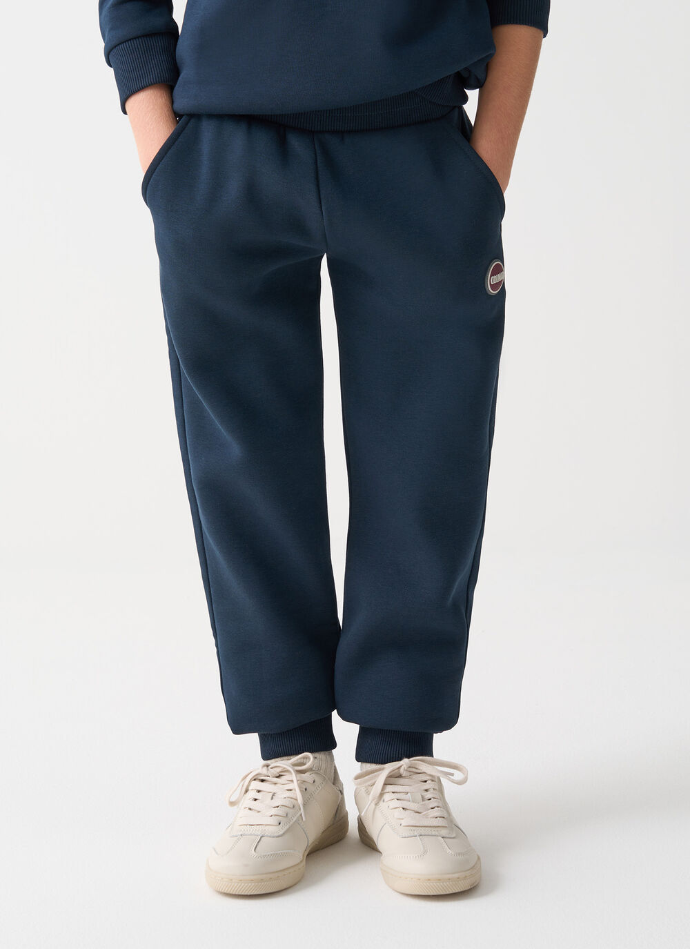 Cotton tracksuit bottoms  image number 0