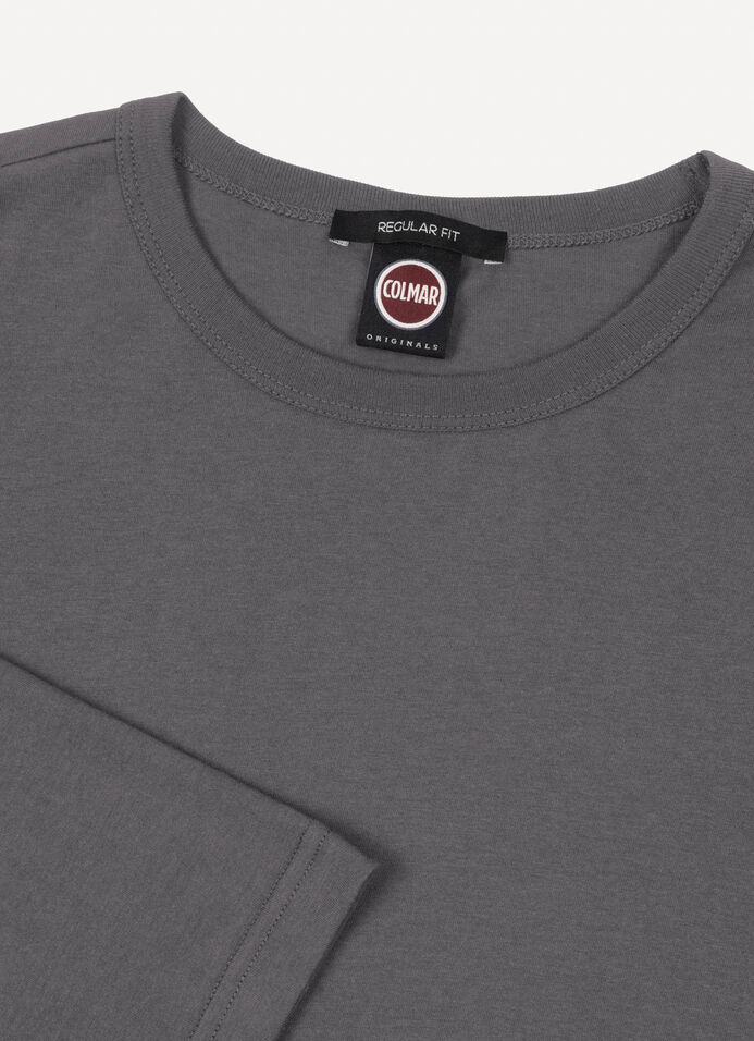 Long-sleeved cotton T-shirt image number 6