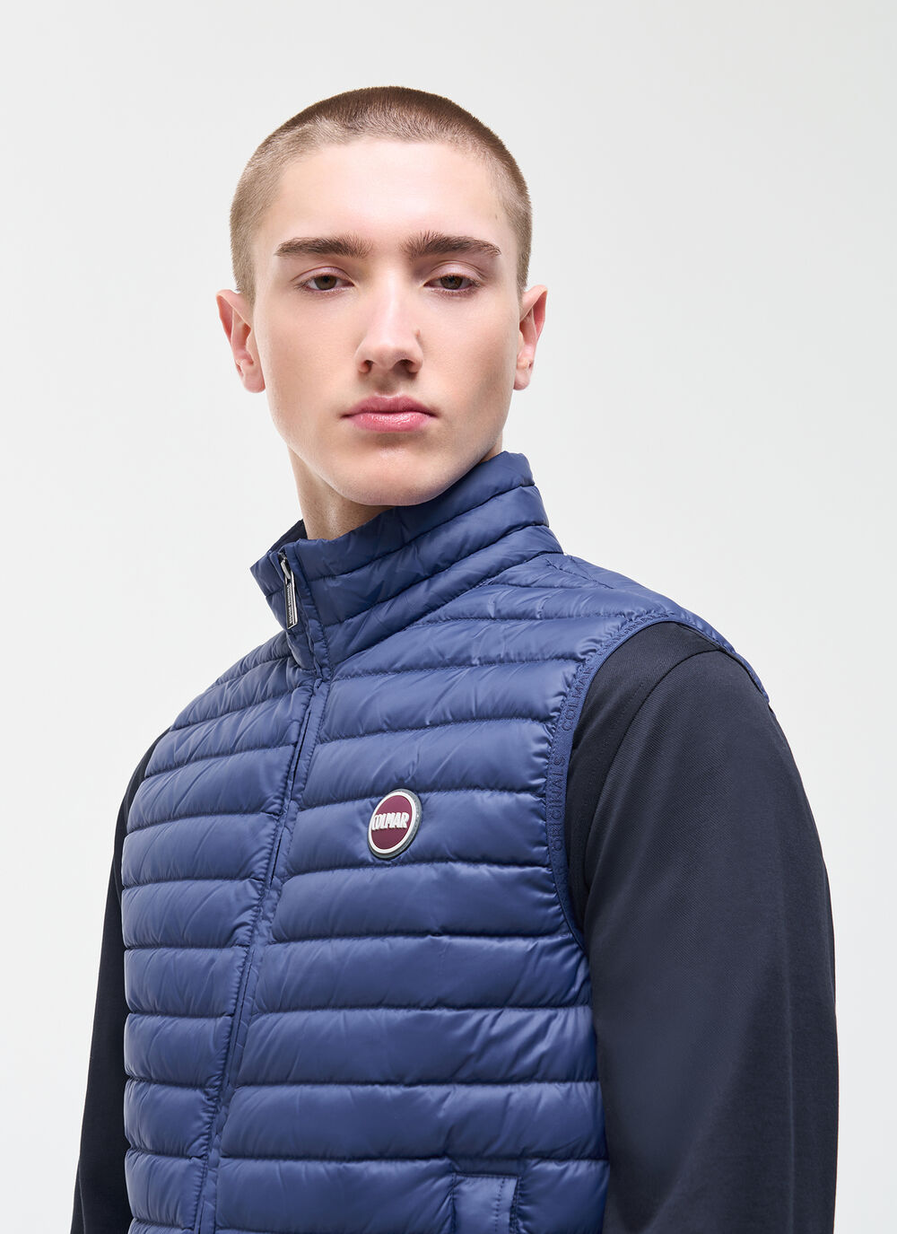 Doudoune sans manches en duvet l&eacute;ger image number 2