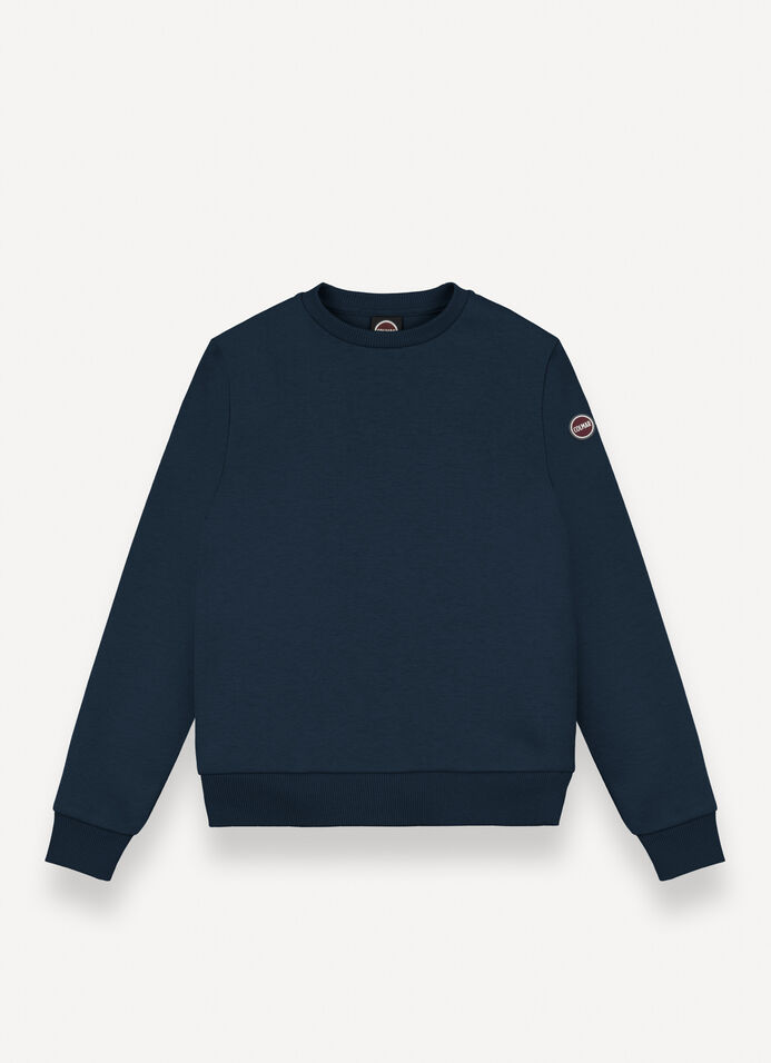 Cotton crew-neck sweatshirt  image number 3