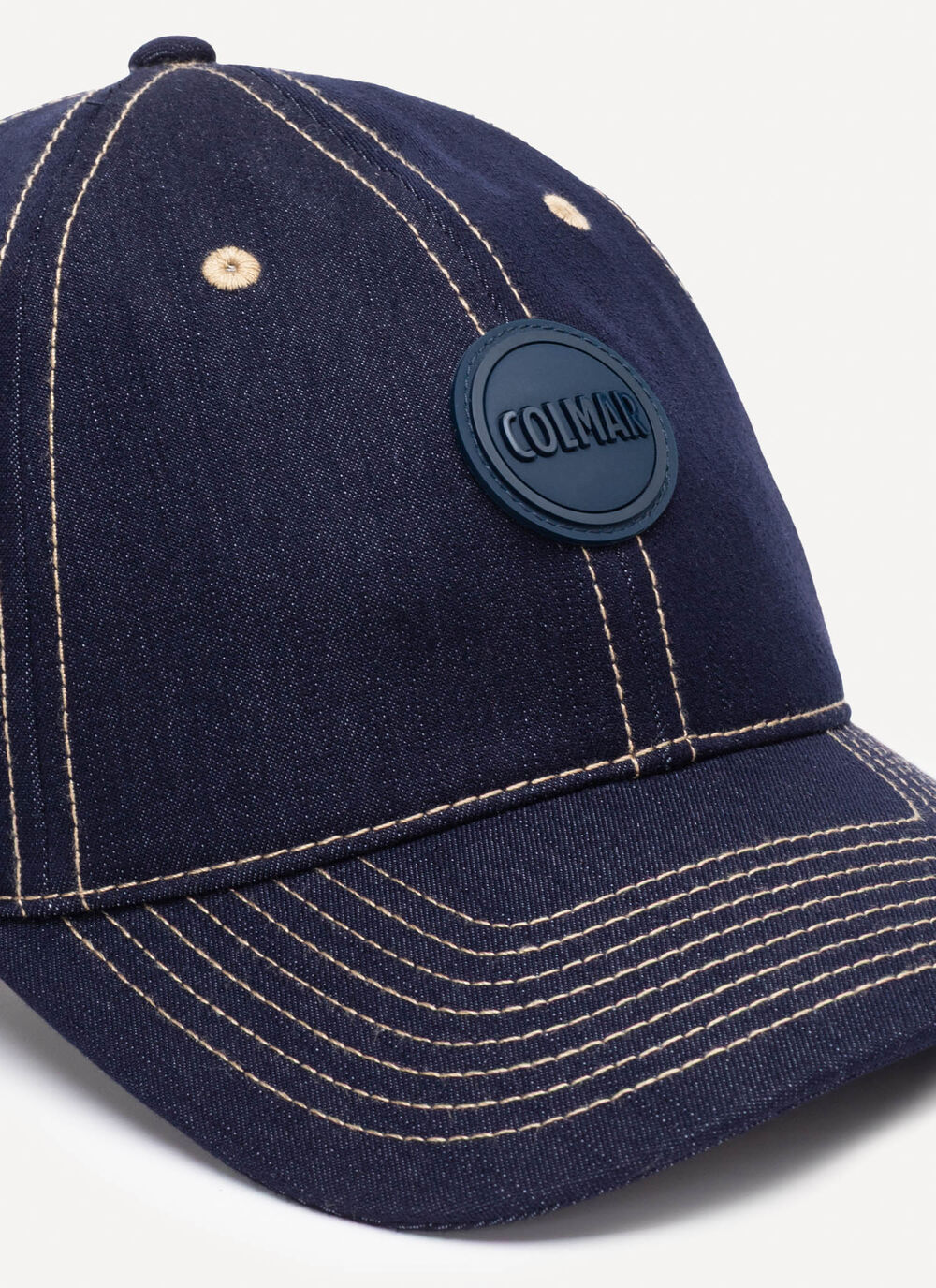 Unisex-Baseballkappe aus Denim image number 2