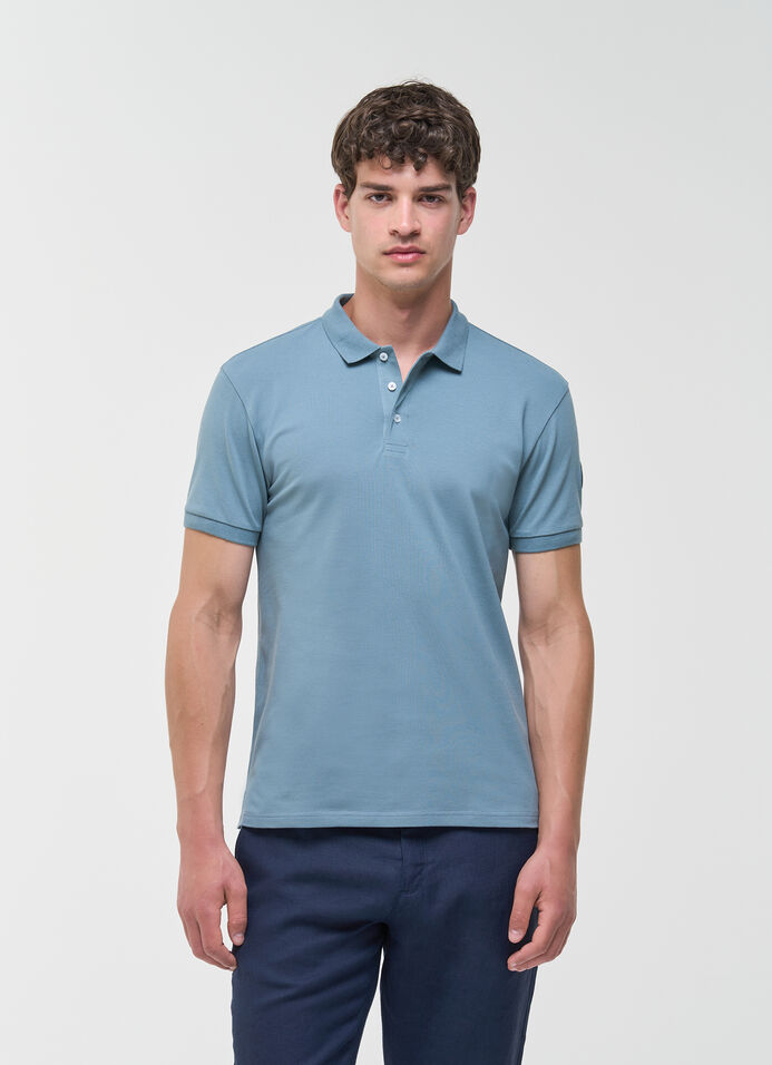 Polo en piqu&eacute; &eacute;lasticis&eacute;