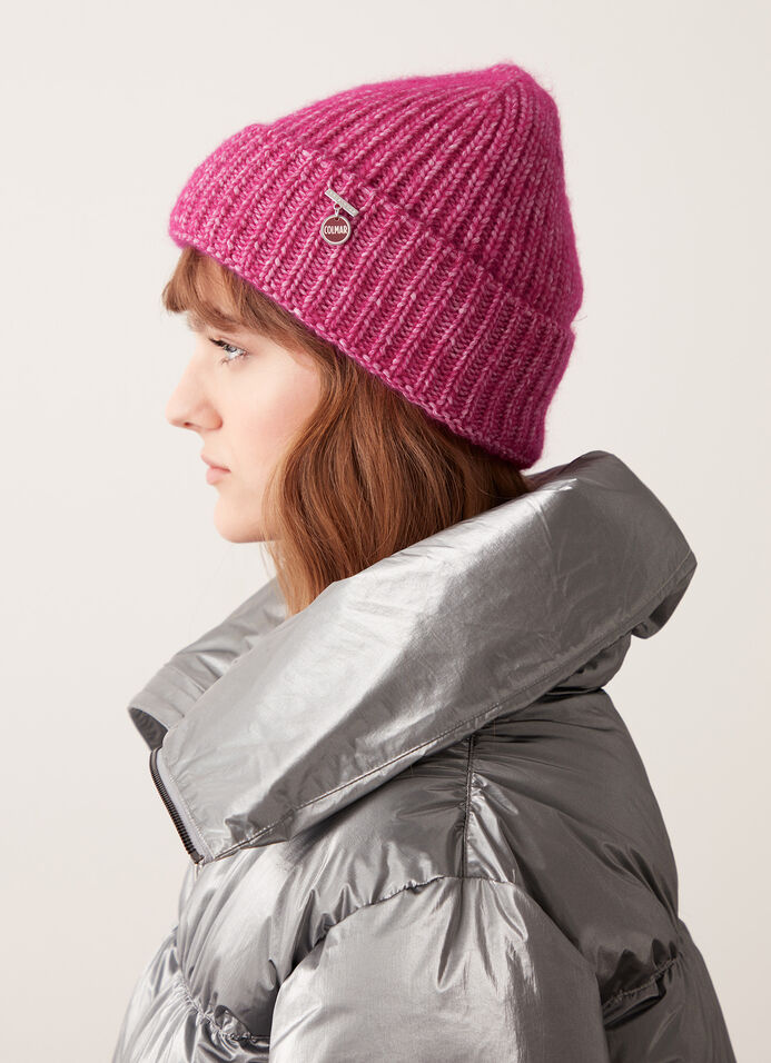 Women’s mouline-effect hat image number 0