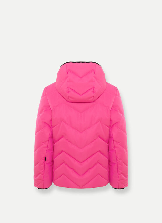 KIDS ski jacket in recycled wadding