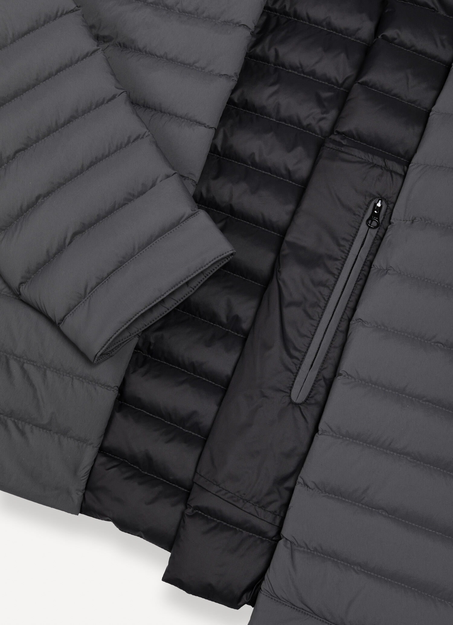 ジャケット・アウター  Long Gillet Charcoal Grey Buy Charcoal Grey Slim Fit Flannel Bomber Jacket from Next USA