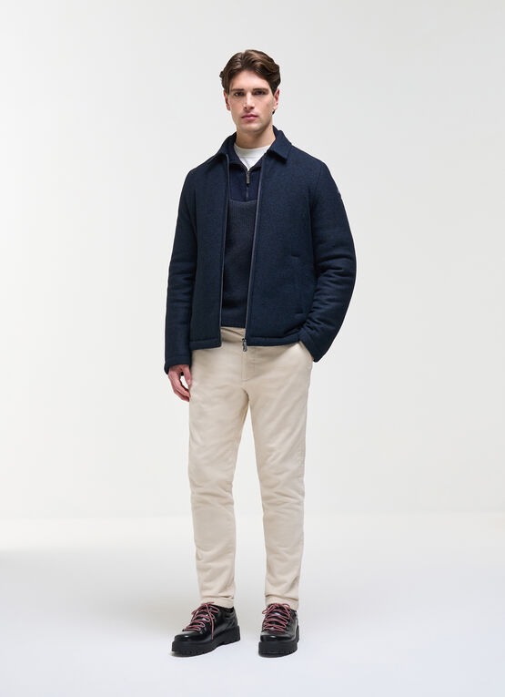 Padded shirt jacket