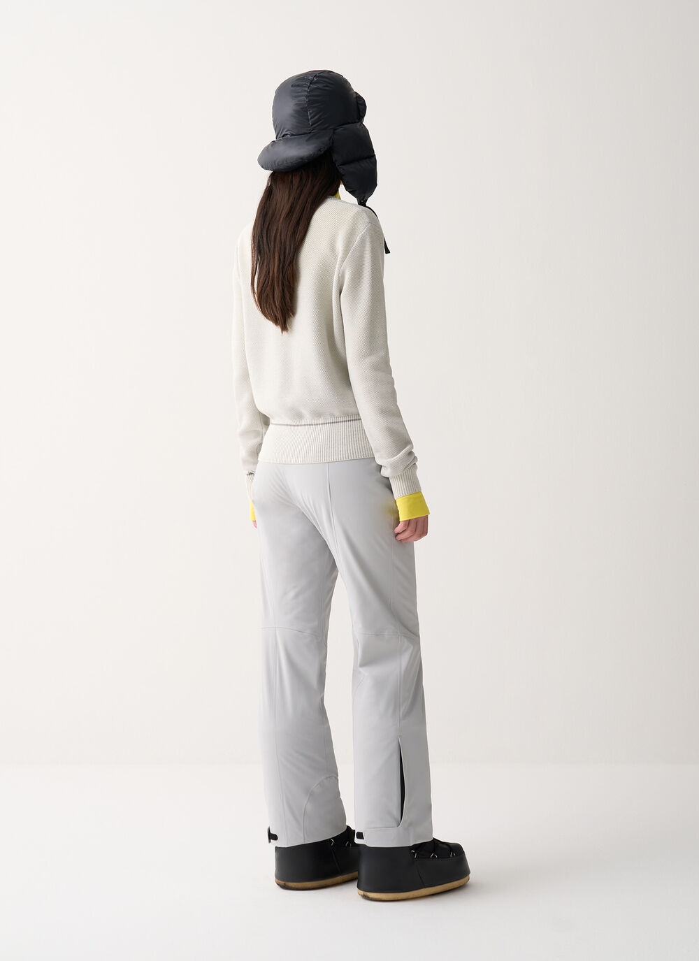 Technischer Pullover aus Wolle image number 3