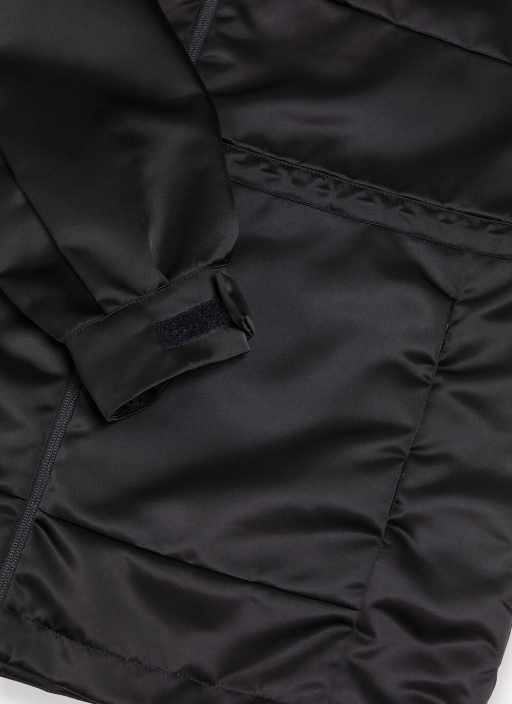 Long satin jacket image number 6