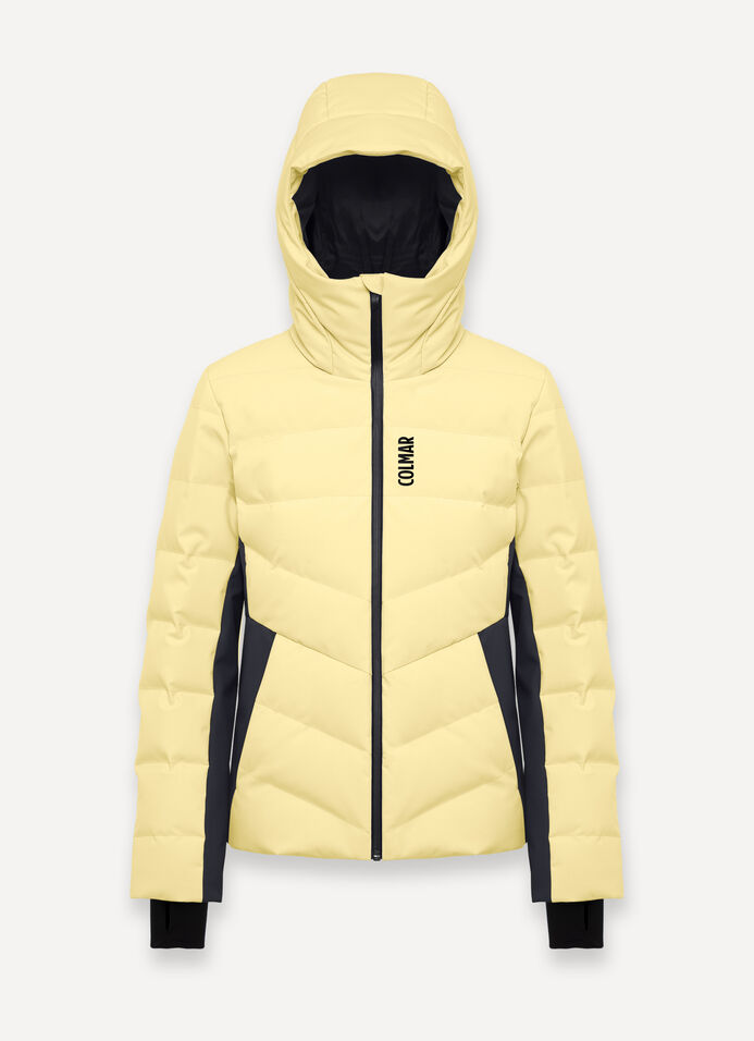 Shaping padded ski jacket image number 4