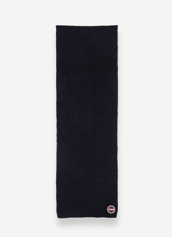 Unisex rib-knit scarf image number 2