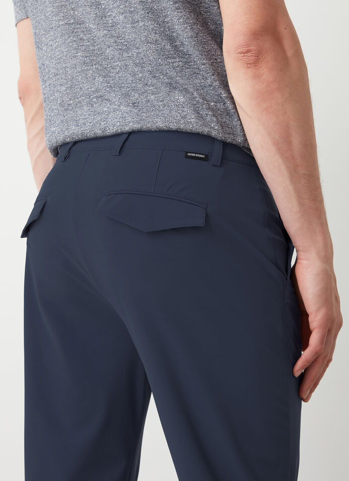 Easy care lightweight trousers with turn-ups image number 2